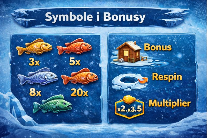 Ice Fishing Symbole